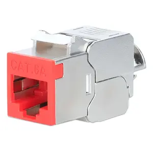 Сетевой кабель Intellinet 791311 Keystone Module Плоский Красный RJ-45