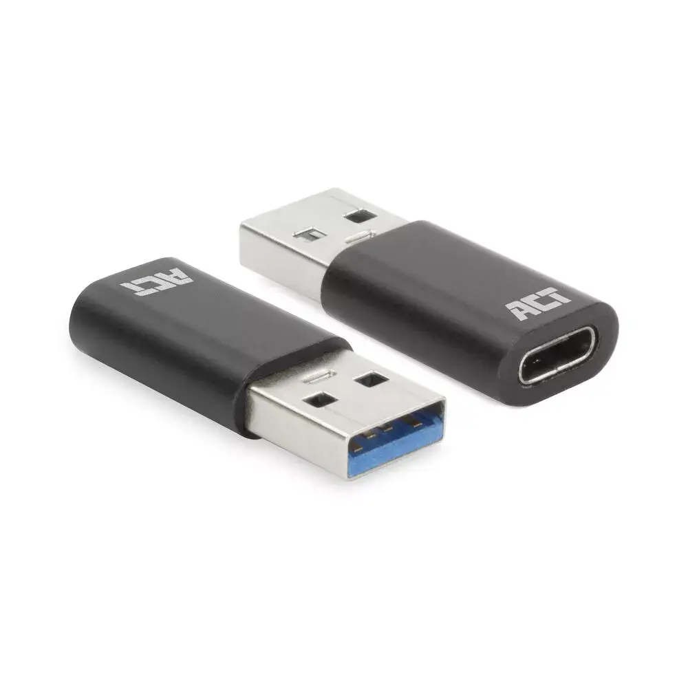 USB-A vīriešu uz USB-C sieviešu adapteris ACT AC7376 Photo 2