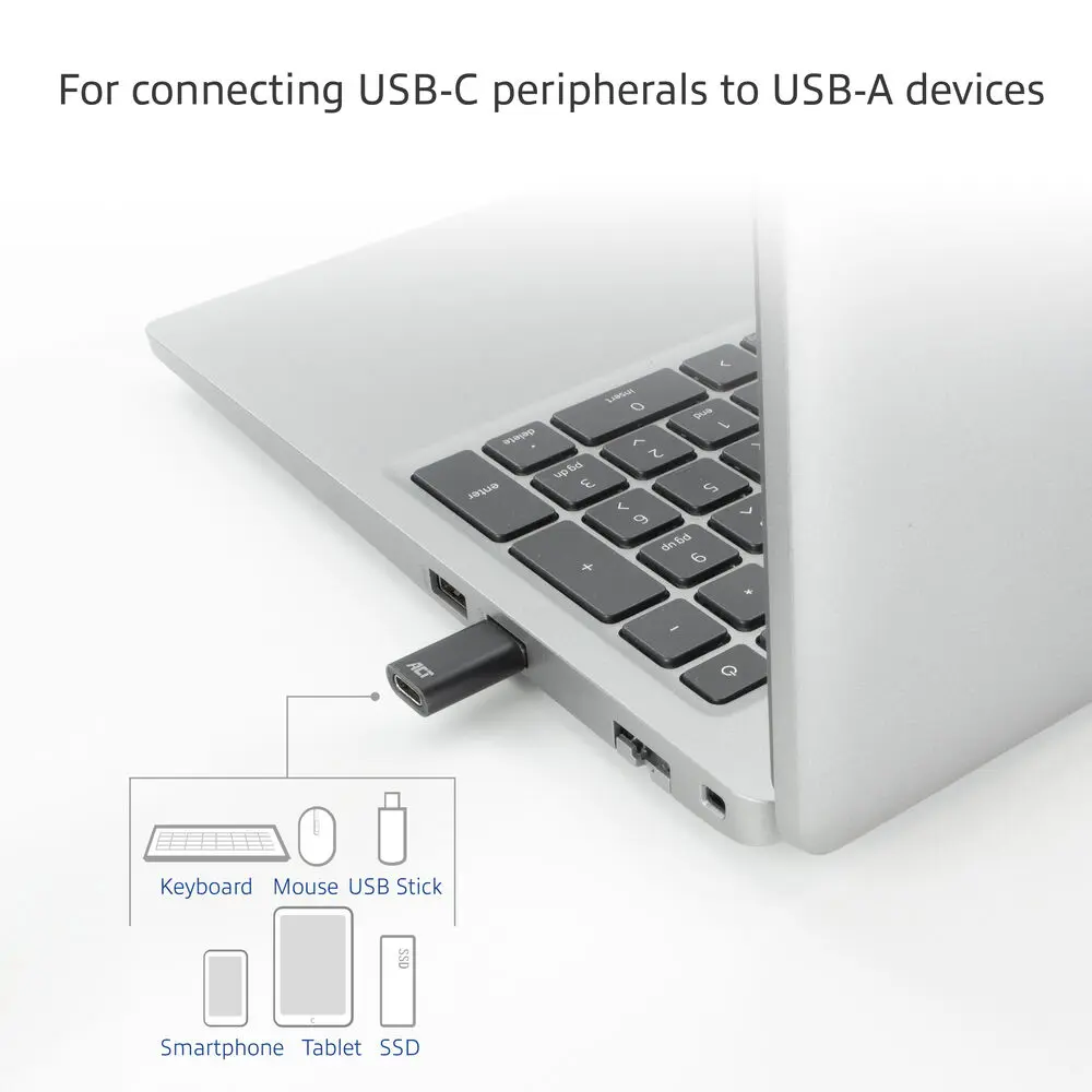 Адаптер ACT AC7376 USB-A на USB-C Photo 6