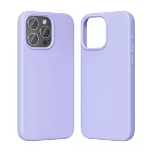 Phone case Vention Silicone Case KUFV0-40 for iPhone 15 Pro Max, purple, silicone soft-touch slim fit
