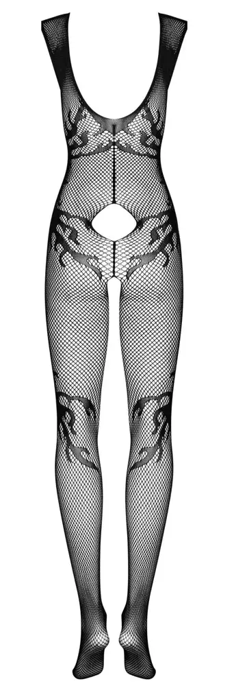 Catsuit Obsessive F241 S-L melns Photo 5