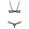 Комплект Obsessive Nutris M/L Black Photo 5