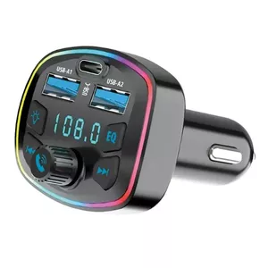 FM raidītājs Forever TR-360 melns — automašīnas FM raidītājs, modelis TR-360