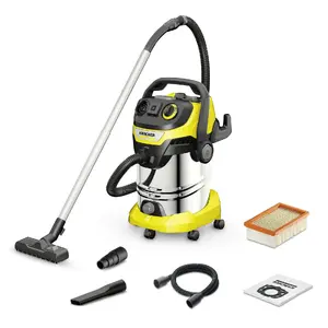 Karcher WD 6 P S V-30/8/35/T Wet and Dry Vacuum Cleaner with Power Outlet