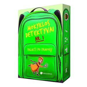 Galda spēle NENURODYTA_V School Detectives No 1 — stratēģijas spēle bērniem