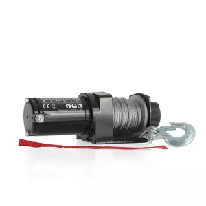 Электрическая лебедка GEKO G81701 12 В 2000 lb для буксировки и подъёма грузов