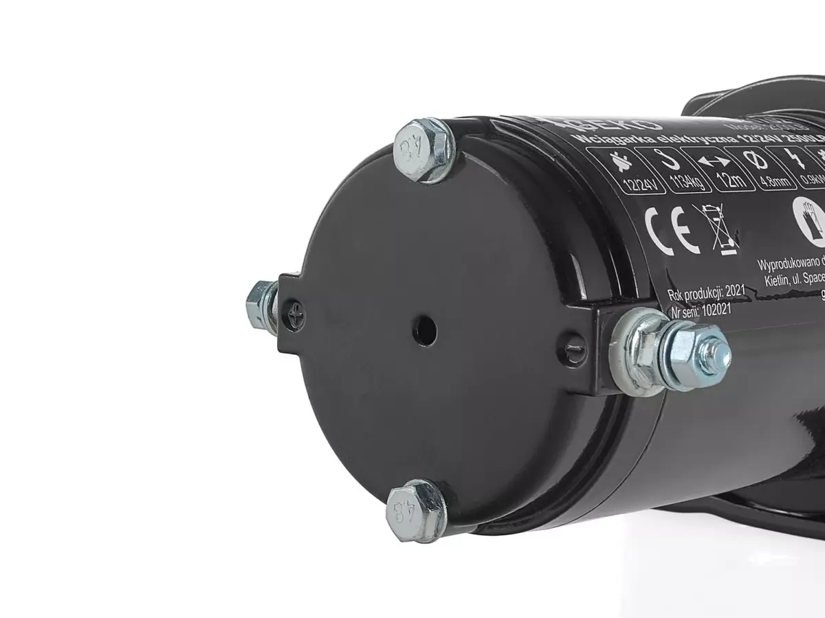 GEKO G81702 12В электрическая лебедка 2500 lb Photo 4