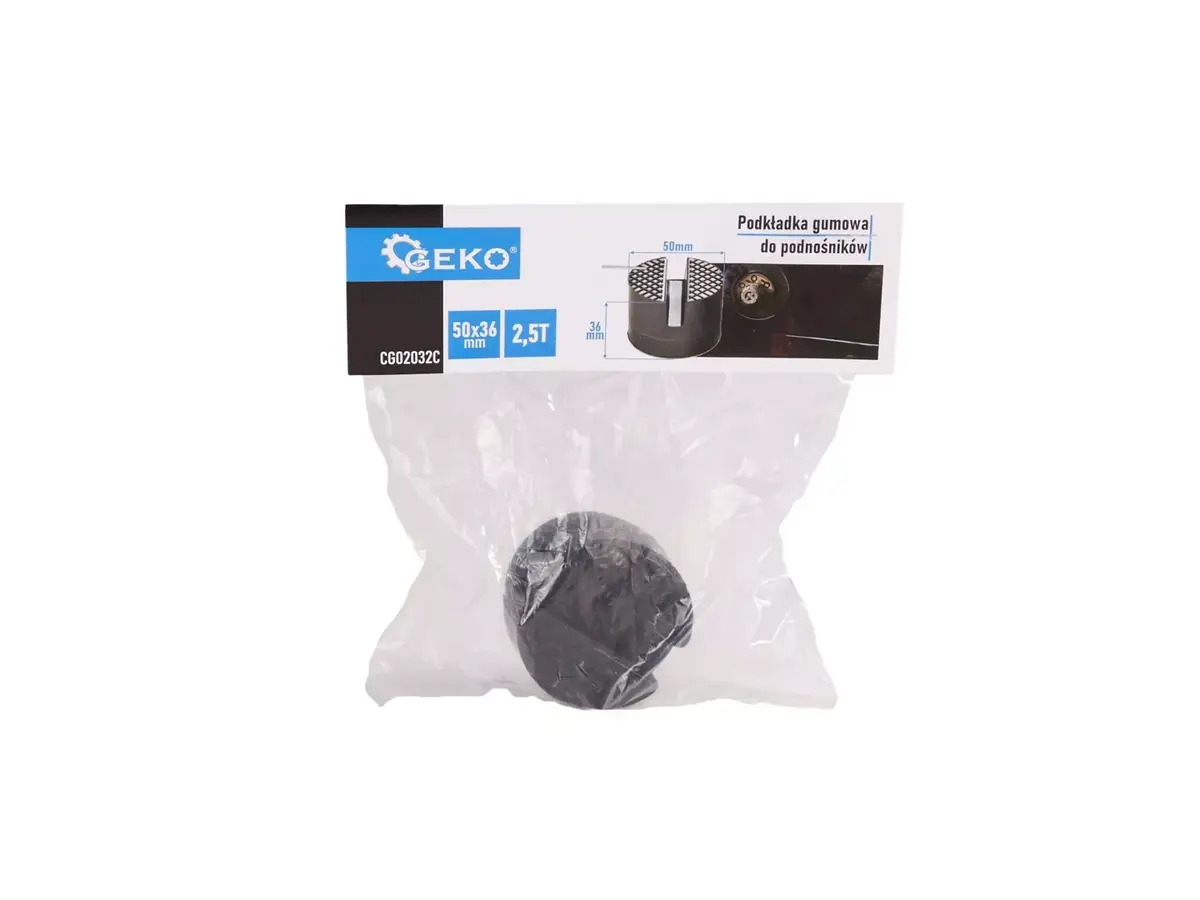 GEKO CG02032C Rubber Jack Pad 2.5T (50x36mm) Photo 2