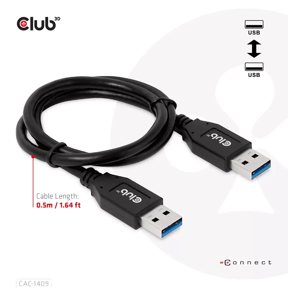 USB Type-A кабель CLUB3D CAC-1409 Photo 6