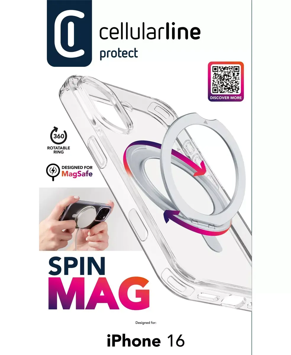 phone case Cellularline SPINMAGIPH16T Photo 2