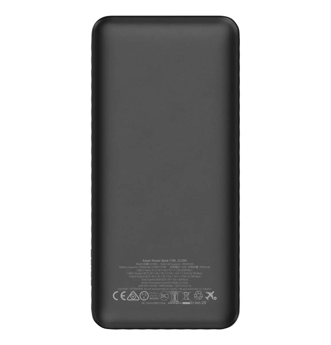 Portatīvais akumulators Anker A1388G11, 10000 mAh Photo 2