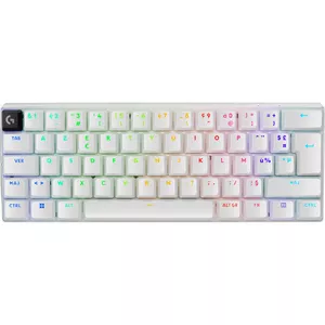 Клавиатура Logitech G PRO X 60 Gaming USB RF Wireless Bluetooth AZERTY French White