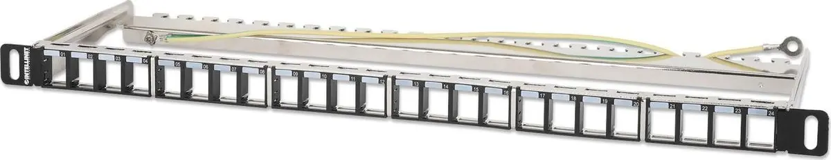 Intellinet 24-Port Shielded Blank Patch Panel 721011 Photo 6