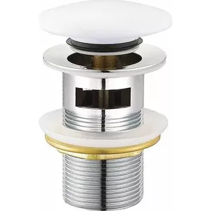 Ceramic sink plug CERSANIT CREA Click-clack White