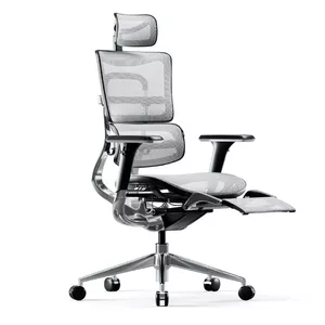 Gaming chair Diablo Chairs V-Master Black and White — ergonomic design, adjustable armrests