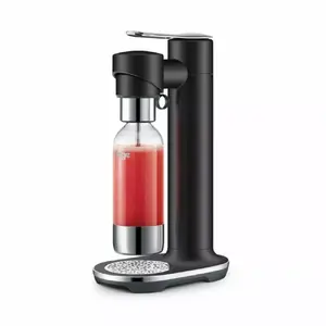 Soda maker Sage InFizz Fusion Stainless Steel Black — 1 L carbonating bottle, stainless steel housing