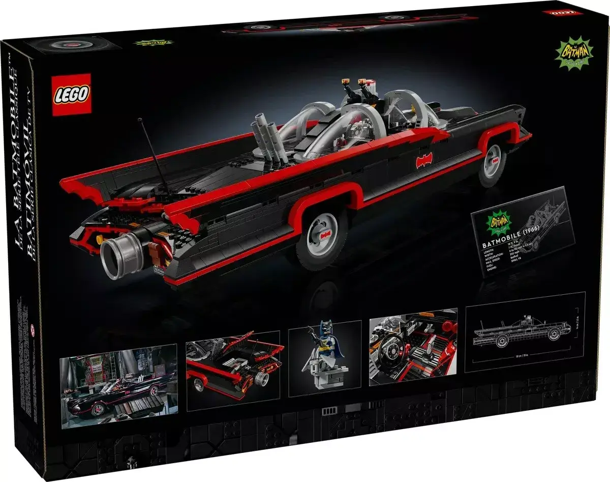 LEGO Batmobile 76328 Classic TV Series набор Photo 2