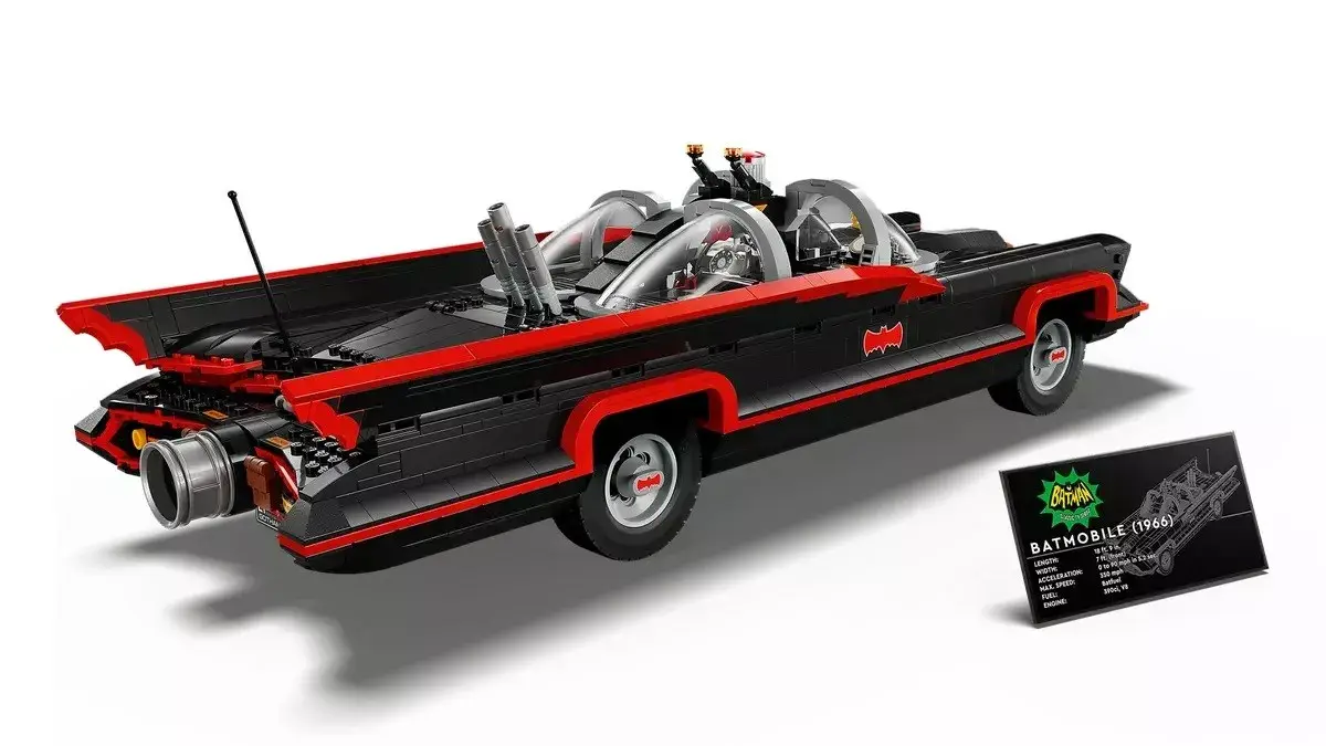LEGO Batmobile 76328 Classic TV Series набор Photo 5