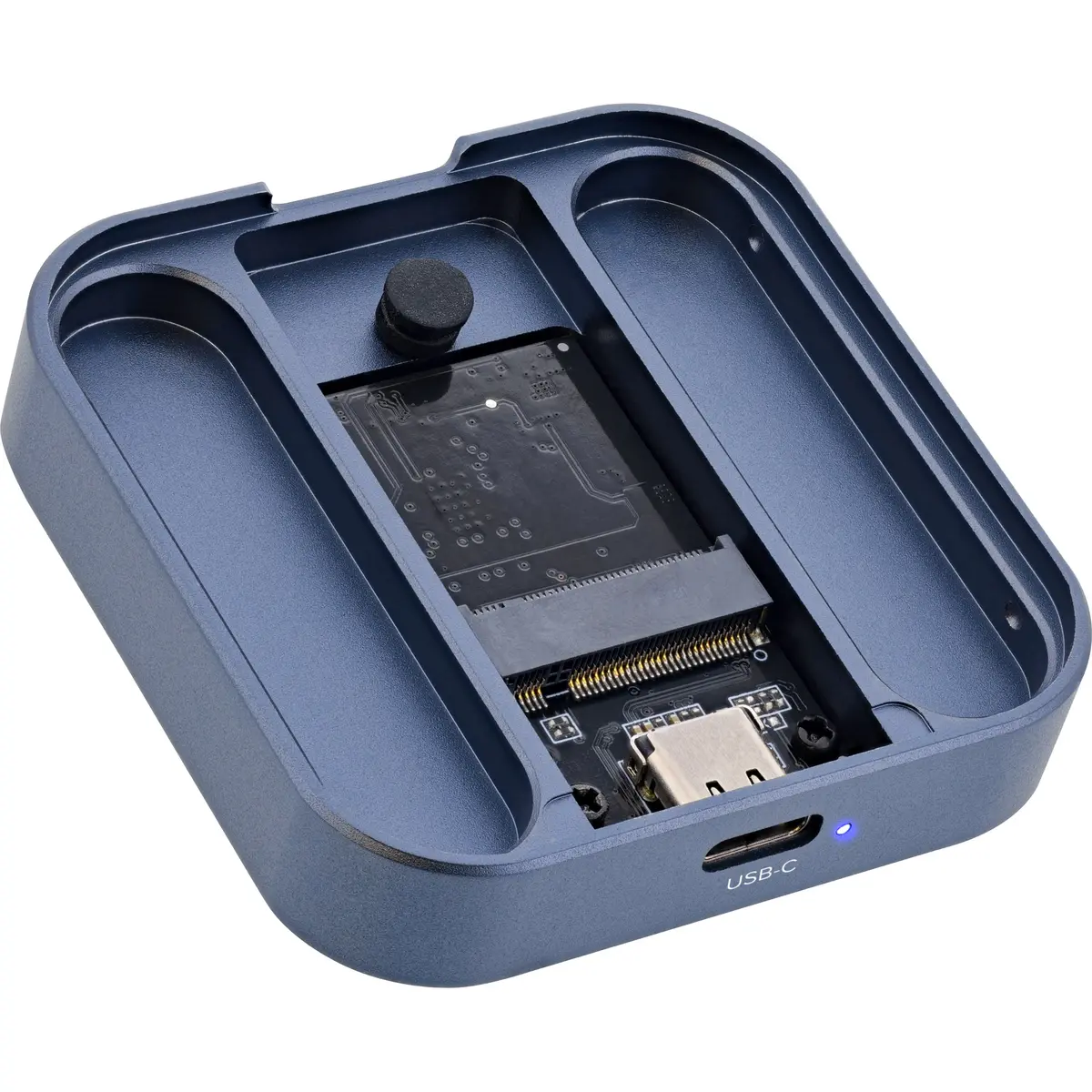 InLine Clip Case M.2 SSD Enclosure Photo 3