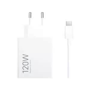 Зарядное устройство для мобильных устройств Xiaomi BHR9462EU — универсальное настенное AC, 100–240В, 1× USB 2.0, 120 Вт, белое