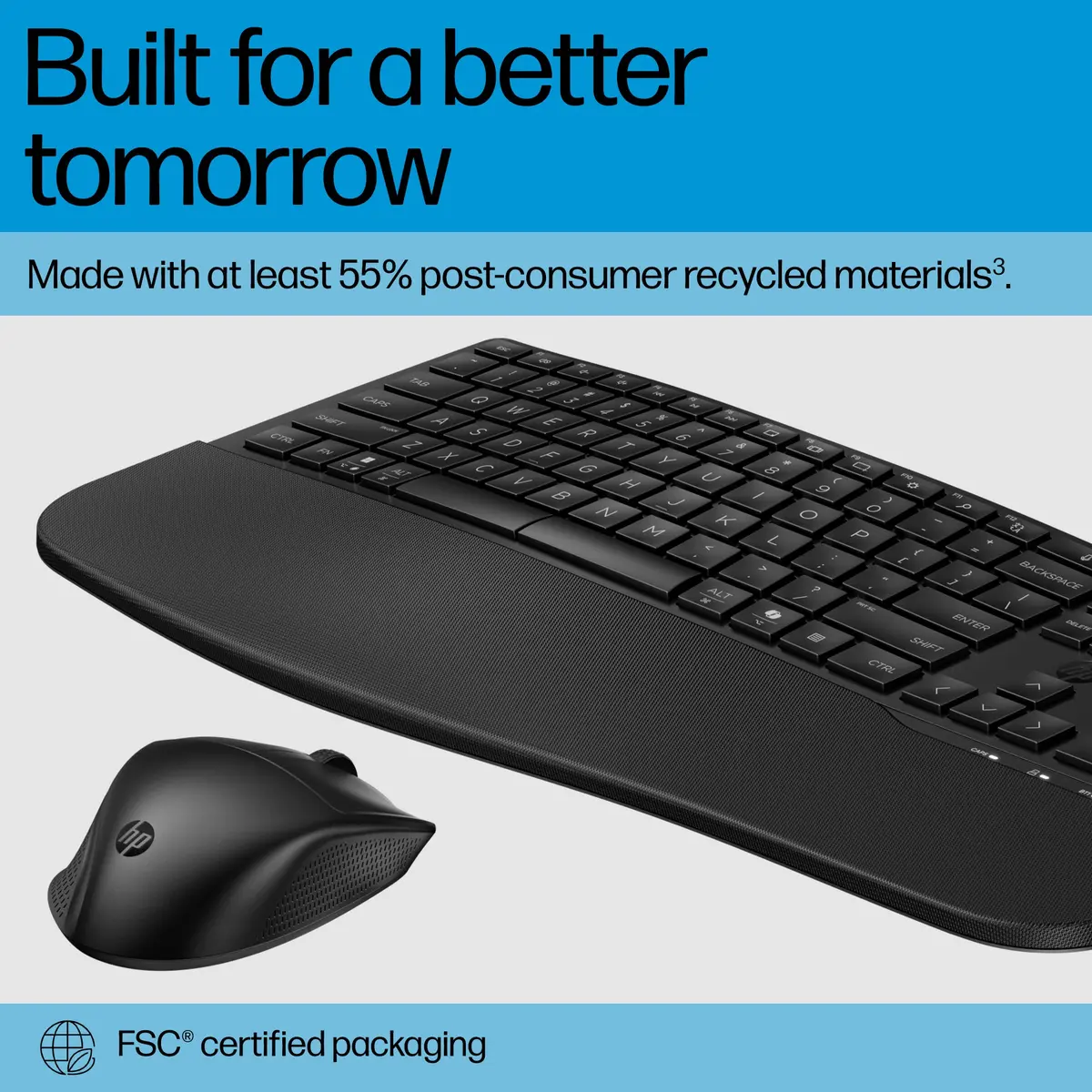 HP 685 Comfort Dual-Mode Keyboard and Mouse Combo Photo 3