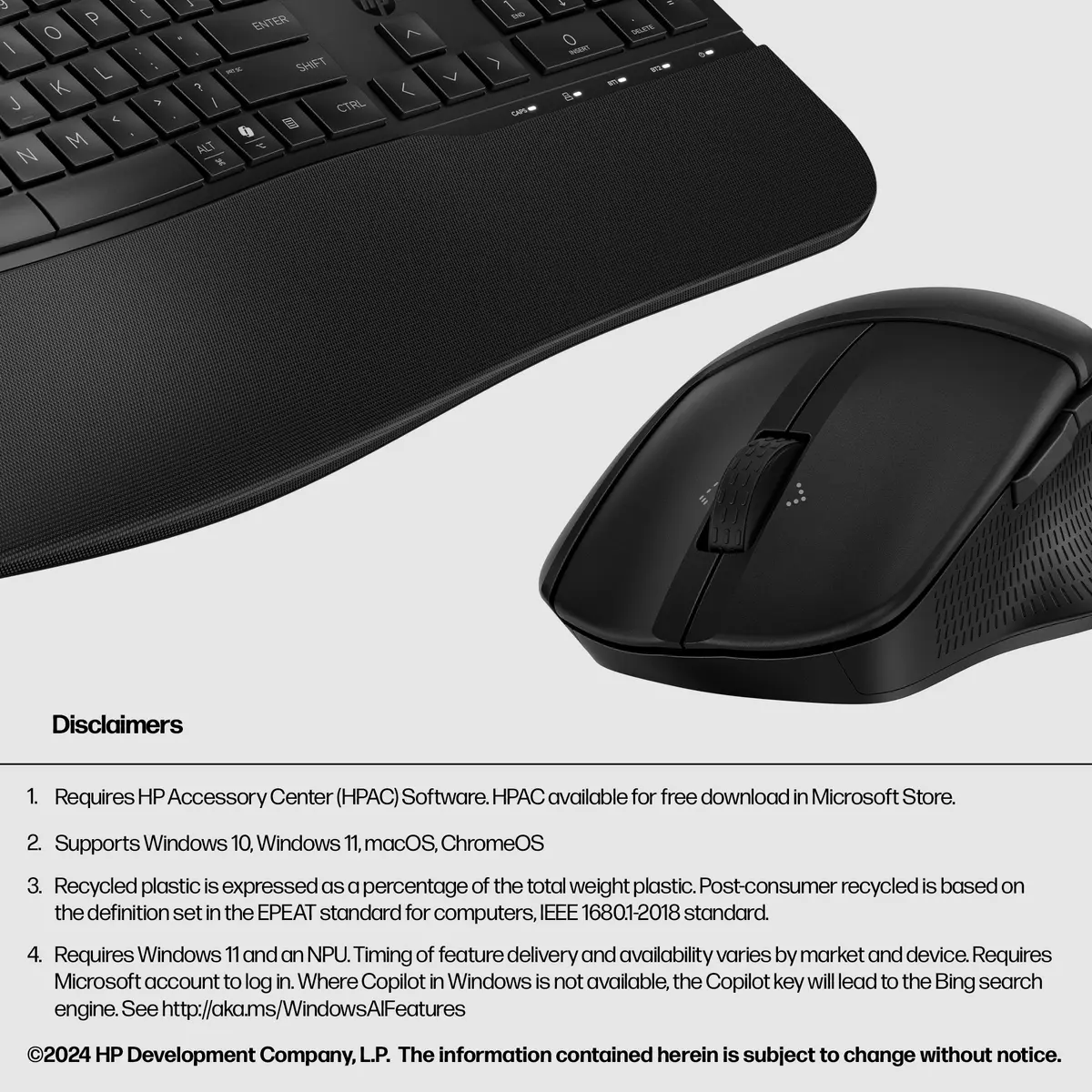 HP 685 Comfort Dual-Mode Keyboard and Mouse Combo Photo 5