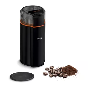 Blade grinder Krups Silent Vortex GX3328 175 W Black 90 g capacity
