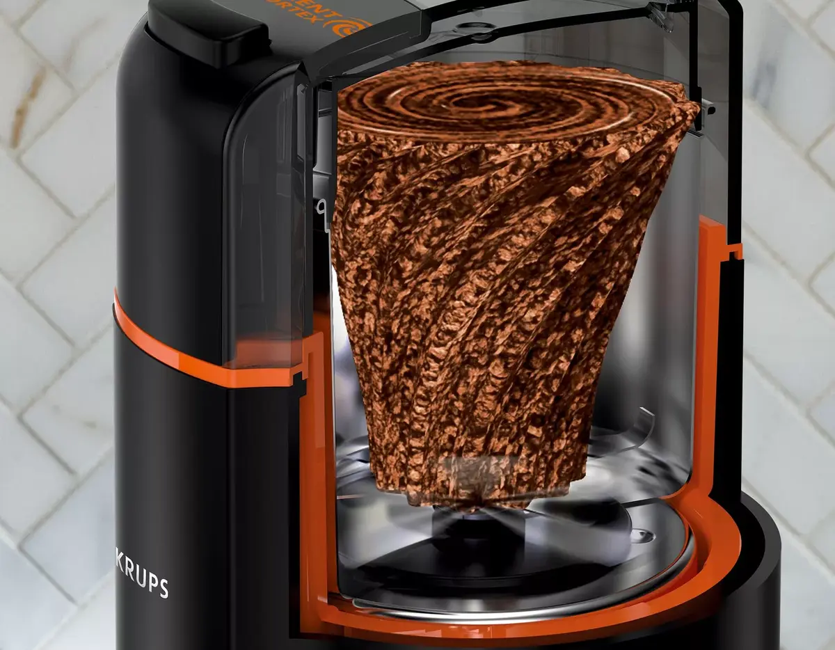 Режущий кофемолка Krups Silent Vortex GX3328 Photo 4