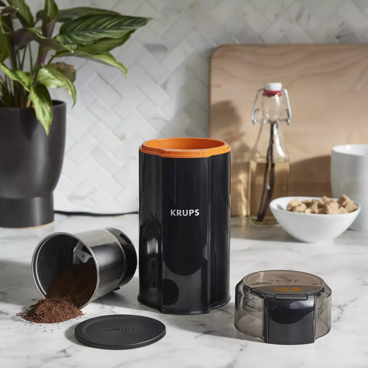 Режущий кофемолка Krups Silent Vortex GX3328 Photo 6