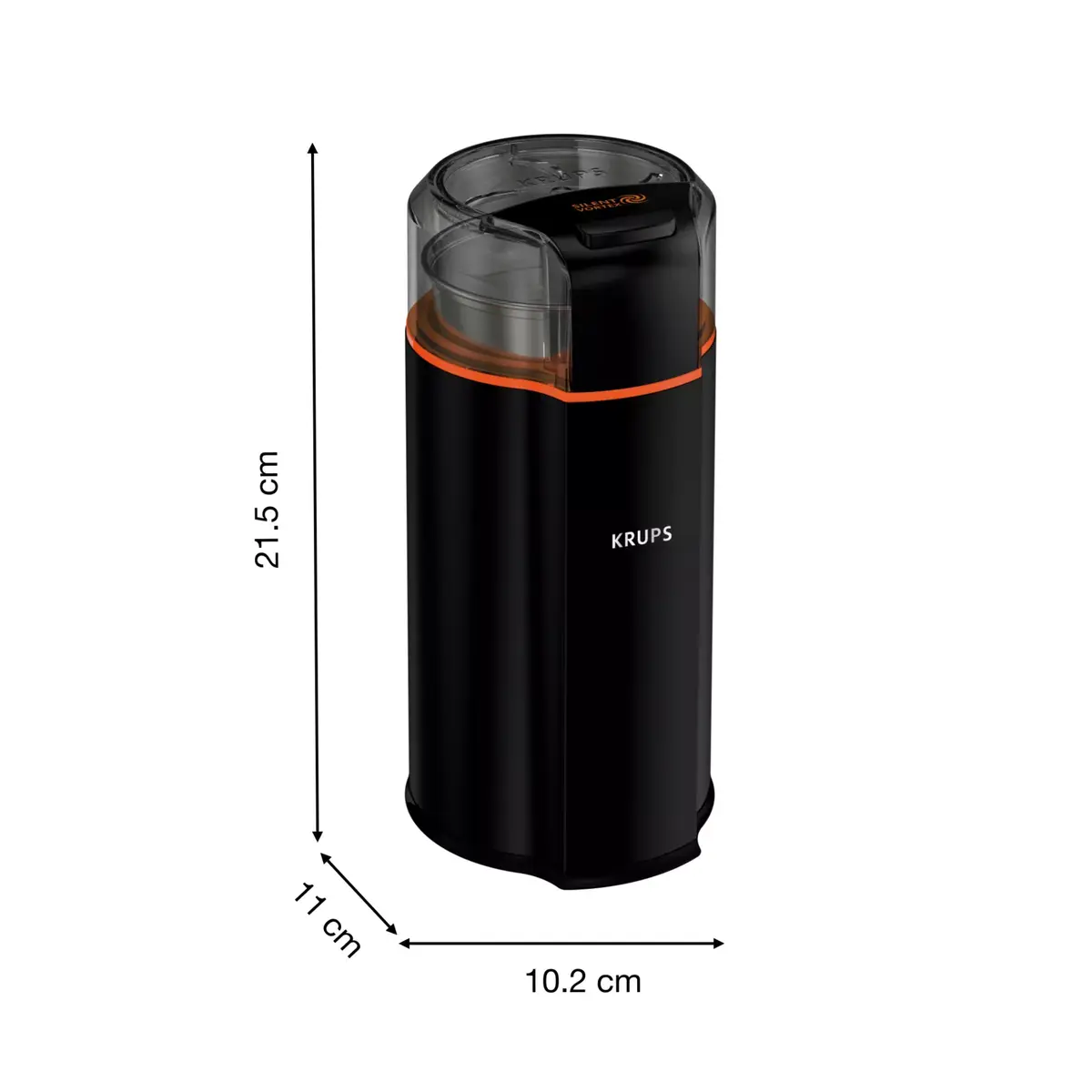 Режущий кофемолка Krups Silent Vortex GX3328 Photo 9