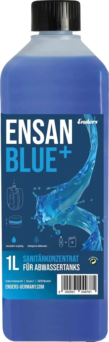 Enders Ensan Blue sanitārā šķidruma 1 l Photo 2