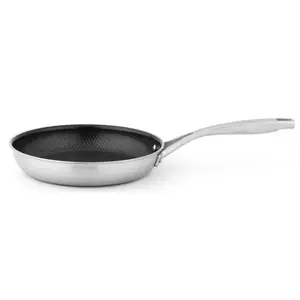 Frying pan Carl Schmidt Sohn DURAMAX Triply Ceramic 24 cm, stainless steel 18/10, 2.2 mm, oven-safe to 260°C