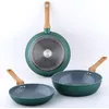 Frypan CS Kochsysteme PURE Aluminum Green ceramic 28 cm Photo 4