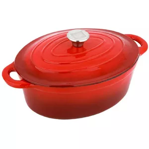 Roaster CS Kochsysteme XANTEN+ cast iron 37×22×11.5 cm gradient red