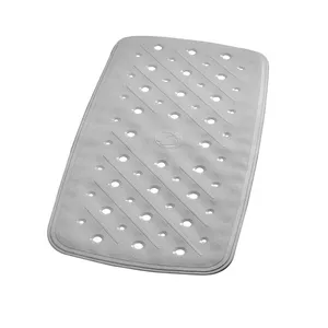 Bath Mat RIDDER PROMO GREY, non-slip bathroom floor mat, model 167807