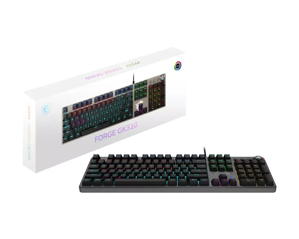 Игровая клавиатура MSI FORGE GK310 RED DE Photo 5