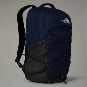 Mugursoma The North Face Borealis — zils/melns, neilons un pārstrādāts poliesters, 305×165×495 mm