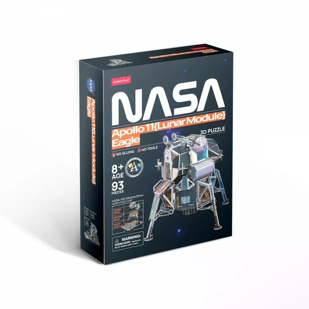 3D-пазл Cubicfun Apollo 11 — 93 детали Photo 2