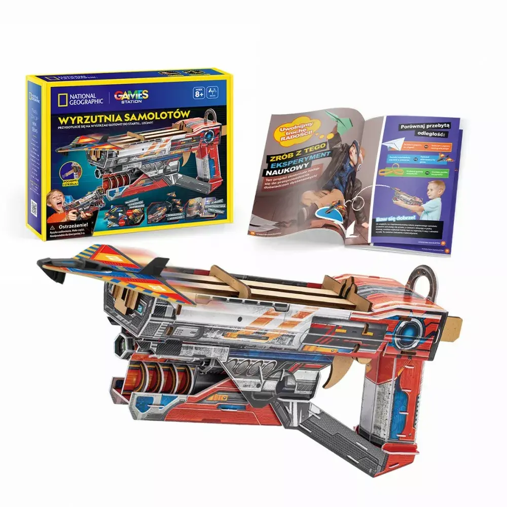 3D пазл Cubicfun 306-DS1091H Airplane Launcher Photo 3