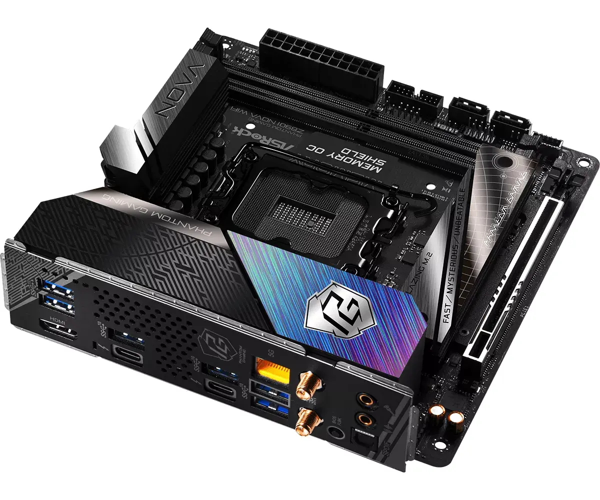 ASRock Phantom Gaming Z890I Nova WiFi mini ITX материнская плата Photo 6