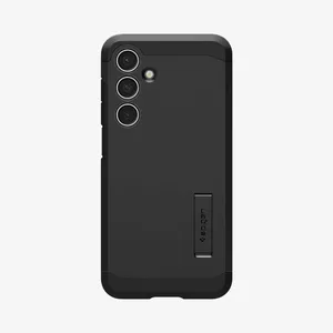 Чехол Spigen Tough Armor Galaxy S24 FE Черный С подставкой