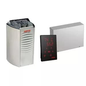 Комплект для сауны AMUE HARVIA Vega Compact BC23E 2300W + HARVIA XENIO CX110 для печи 11 кВт