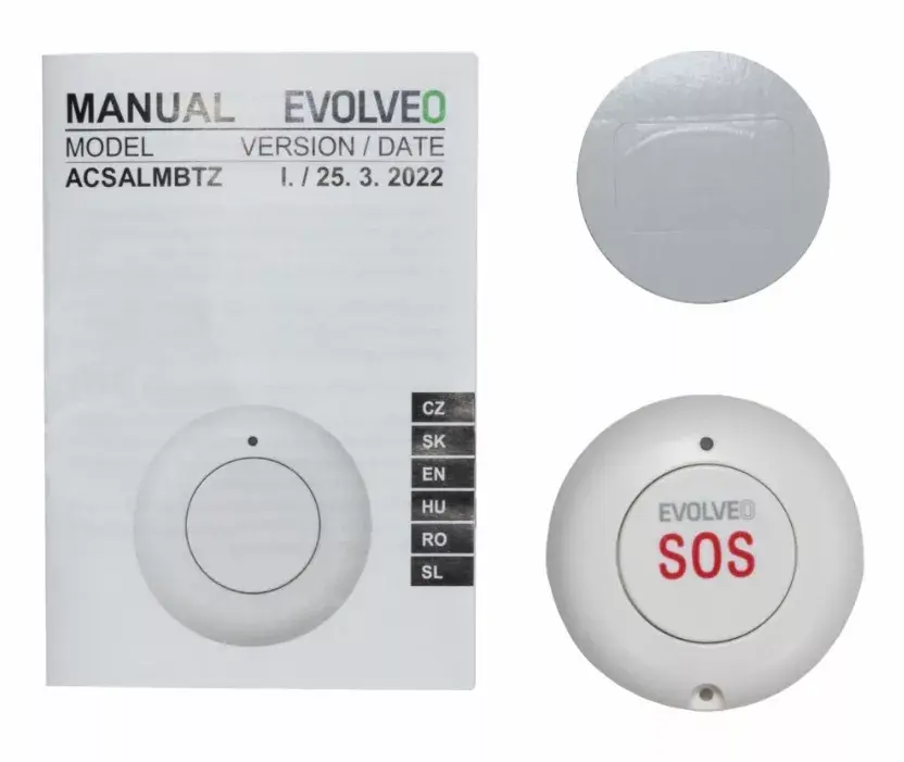 Panikas poga Evolveo Alarmex Pro ACSALMBTZ Photo 4