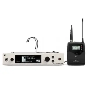 Wireless headmic set Sennheiser EW 300 G4-HEADMIC1-RC-AW — headmic, transmitter and receiver (MPN 509666)