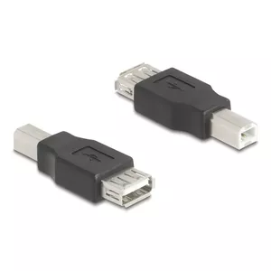 Переходник DeLOCK 67199 USB Type-B на Type-A Черный