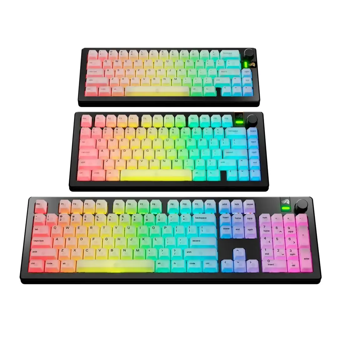 GLORIOUS Polychroma V2 RGB keycaps — US izkārtojums Photo 5