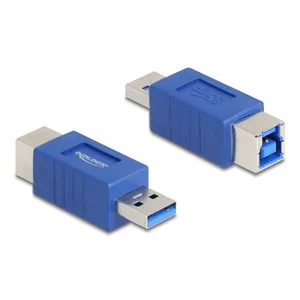 DeLOCK 67217 Cable Gender Changer USB Type-A USB Type-B Blue