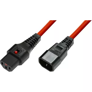 Power cable Microconnect MC-C13C14LOCK-1.5M 1.5m C13 C14 230V 10A