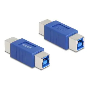 DeLOCK 67228 cable gender changer USB Type-B Blue
