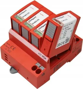 Dehn DG SMP TNS 275 pārsprieguma ierobežotājs tips T2+T3 20kA 4P Push-in